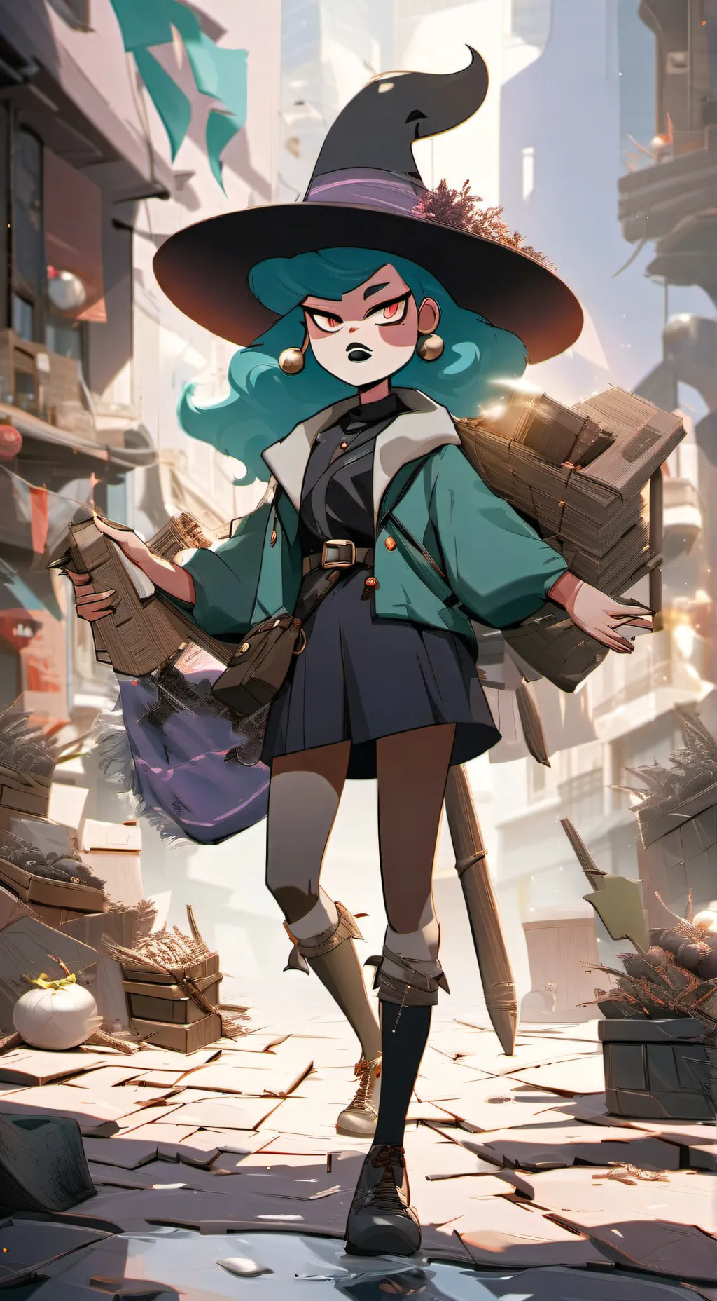 ai character: SVTFOE background