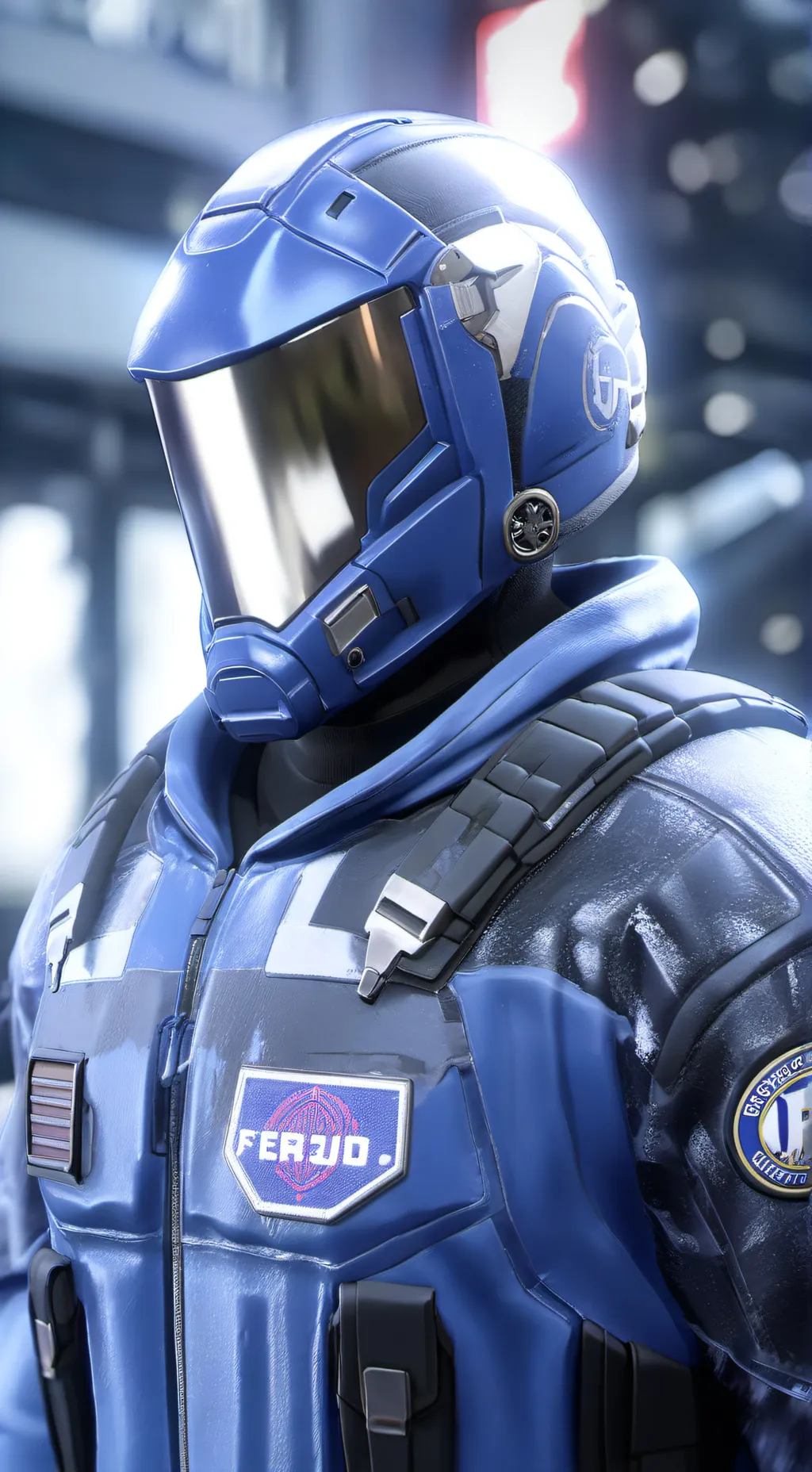 ai character: FBI(BESTFRIEND) background