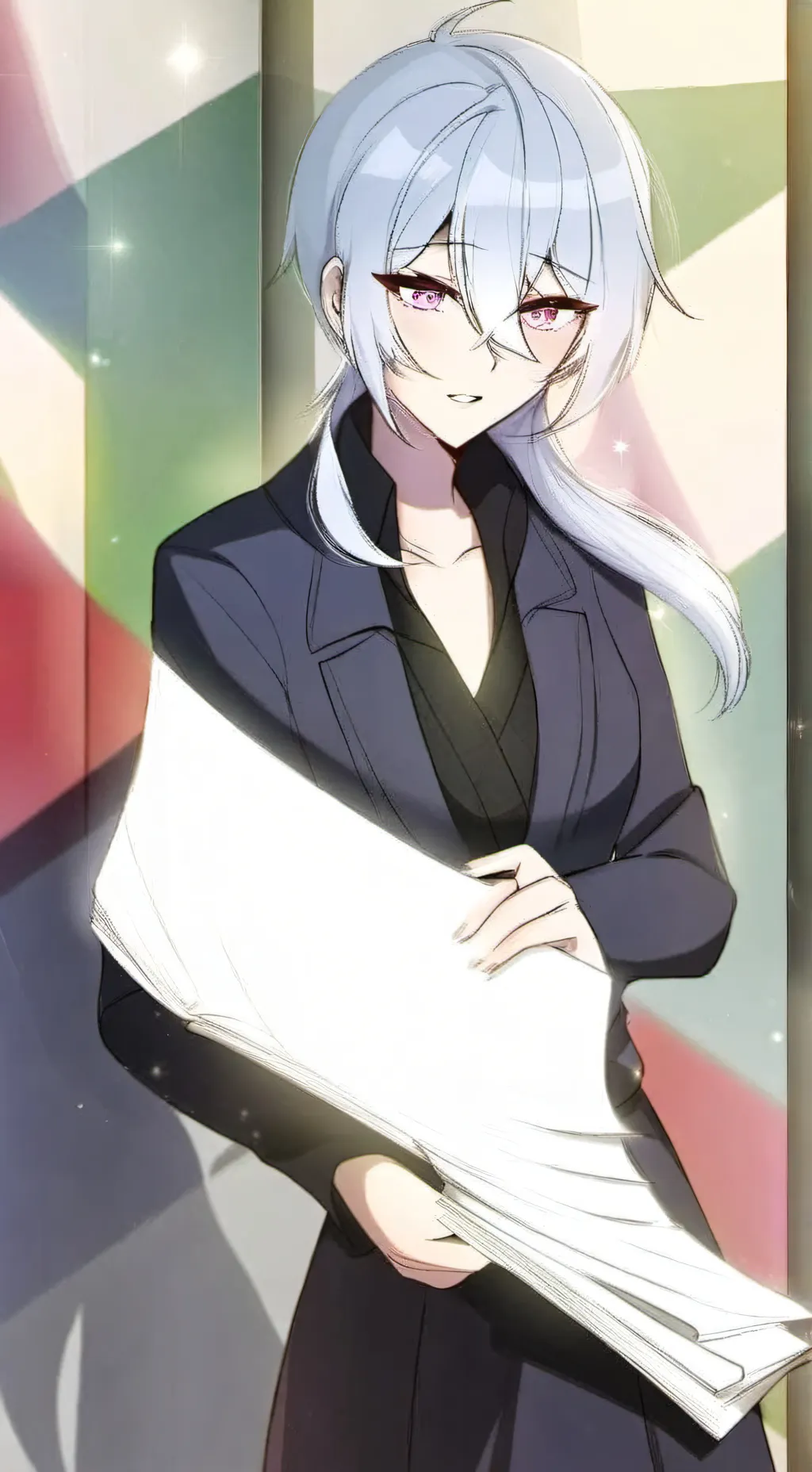 ai character: Hermana de miku background