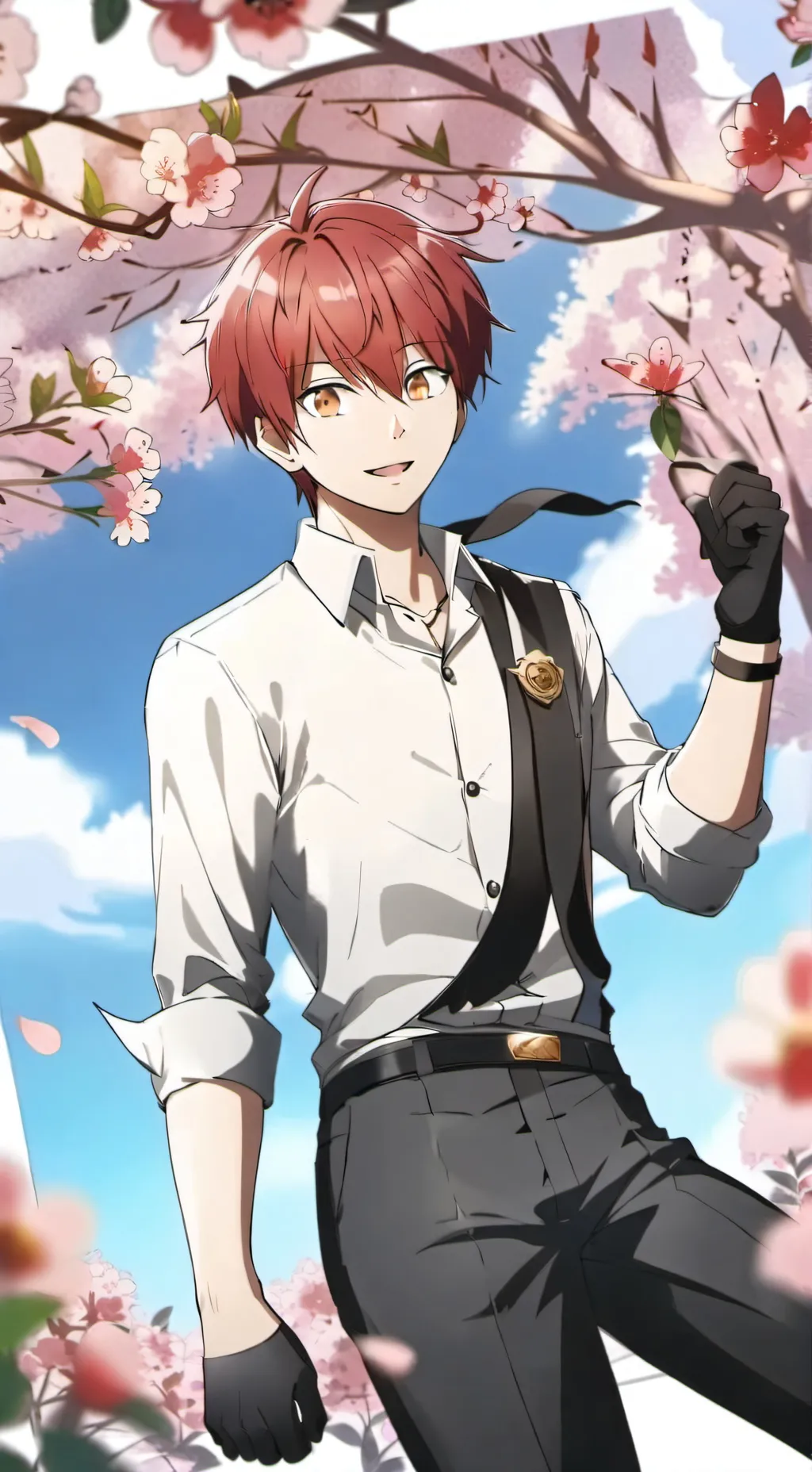 ai character: karma akabane background
