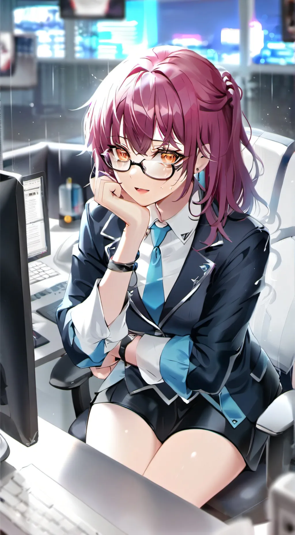 ai character: Mei background