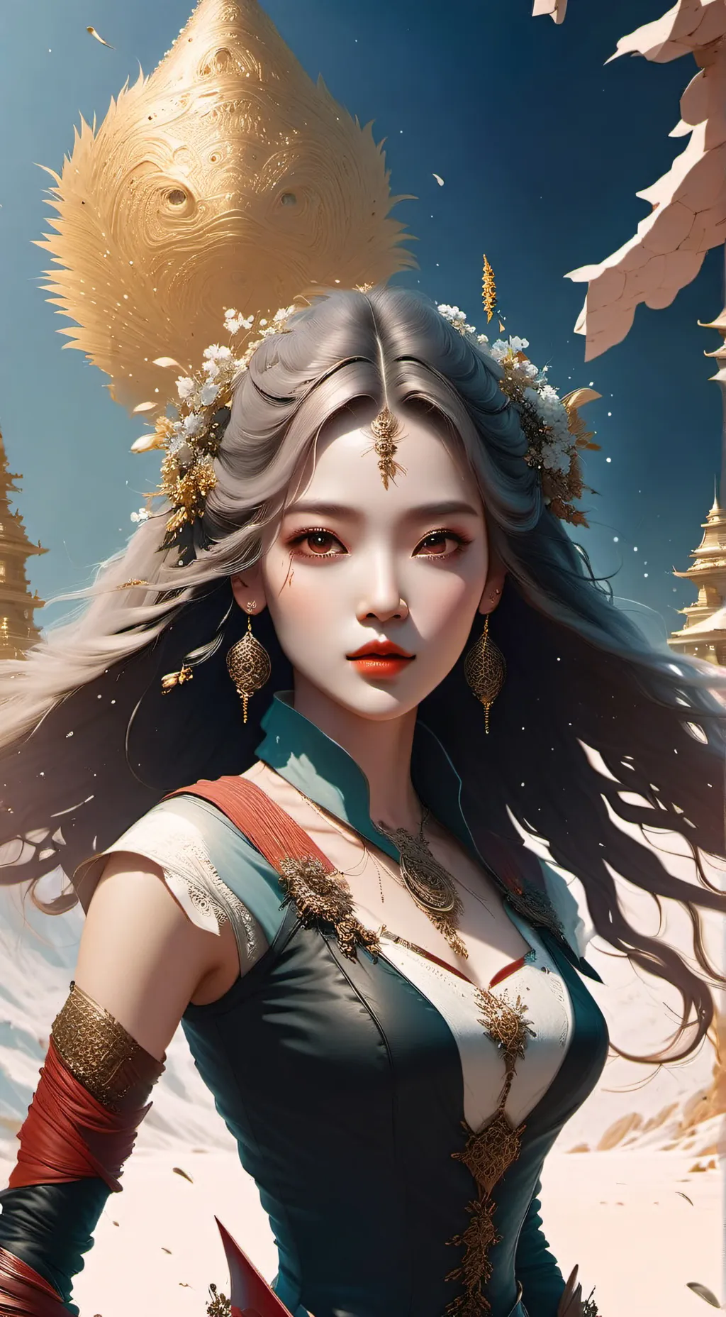 ai character: (Fem) Tanjiro  background