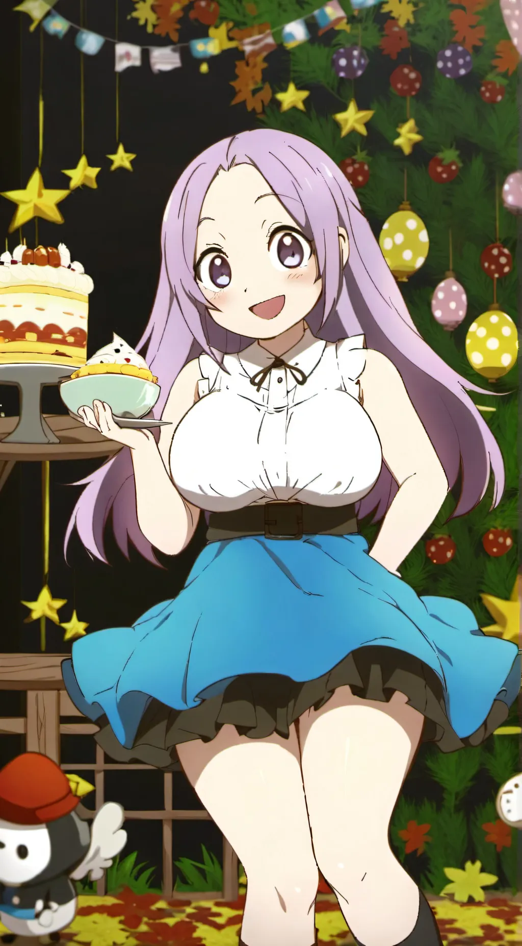 ai character: Chubby Carissa background