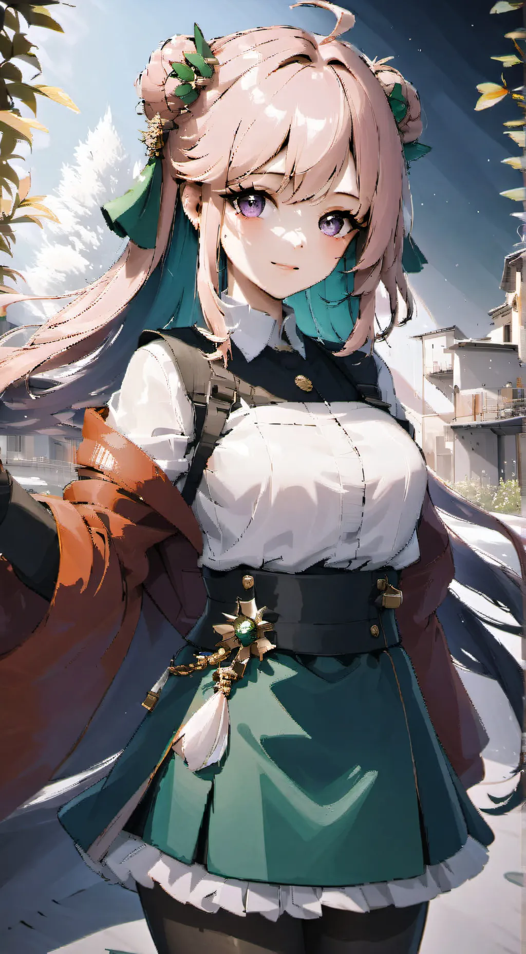 ai character: Elisabetta  background