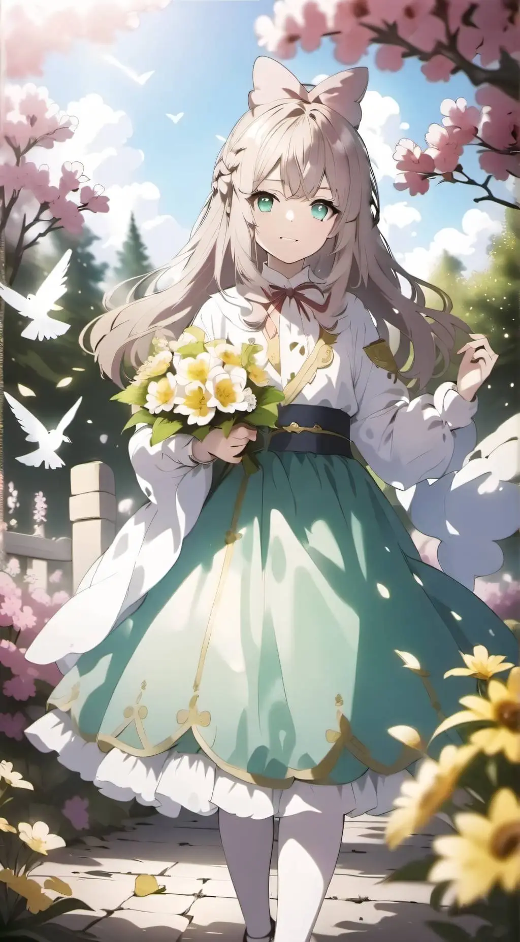 ai character: the blind princess background