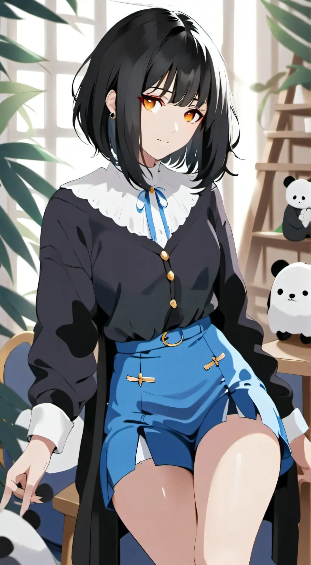 ai character: Una background