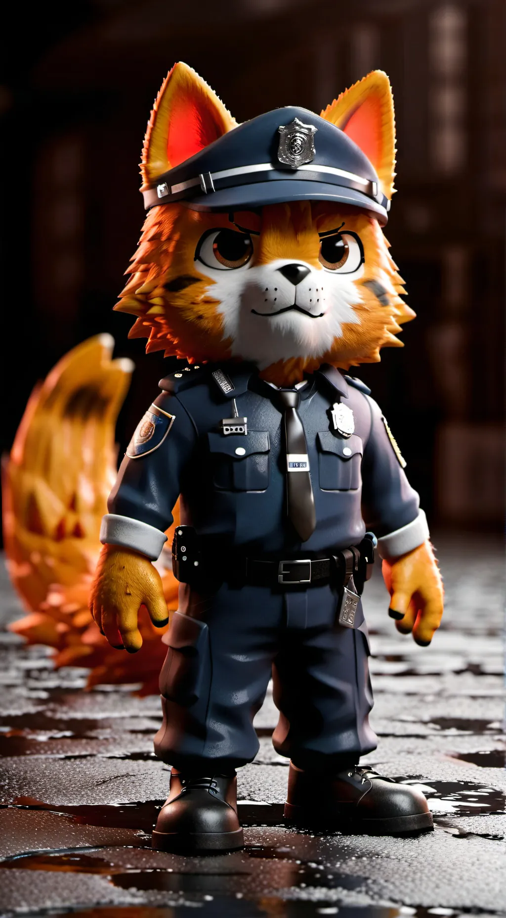 ai character: dogman x petey background