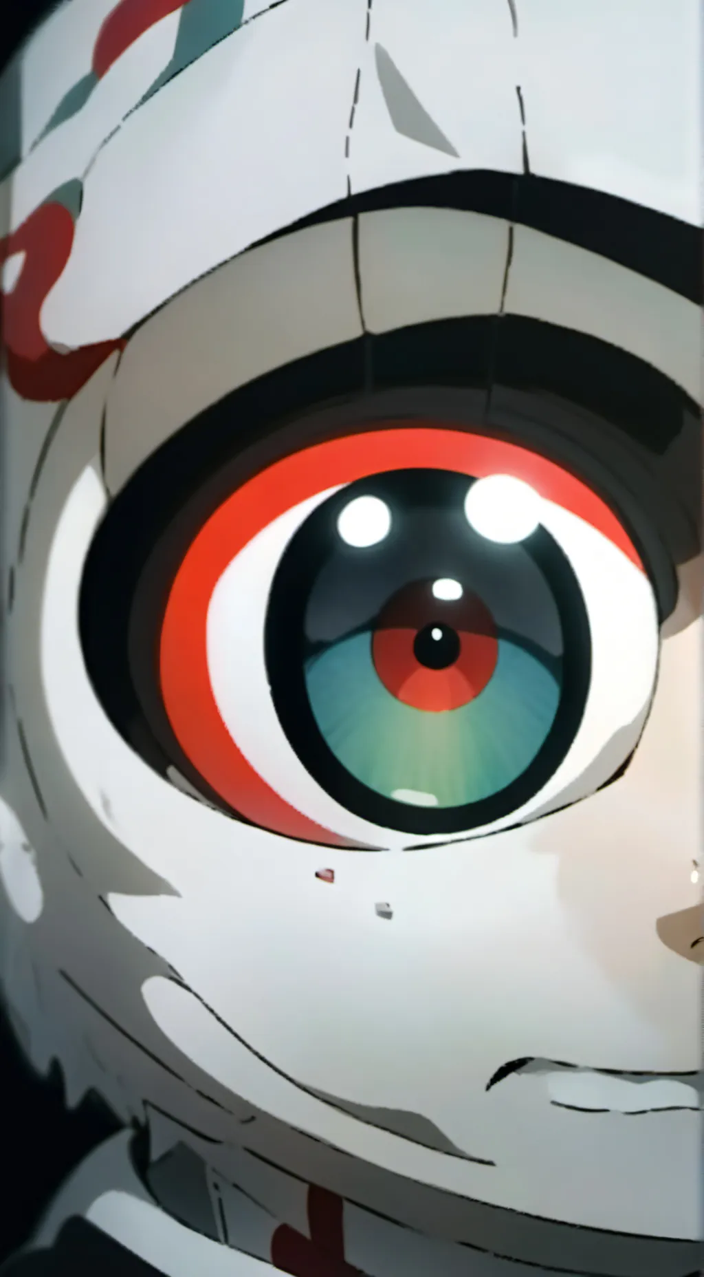 ai character: horror wenda eat y background