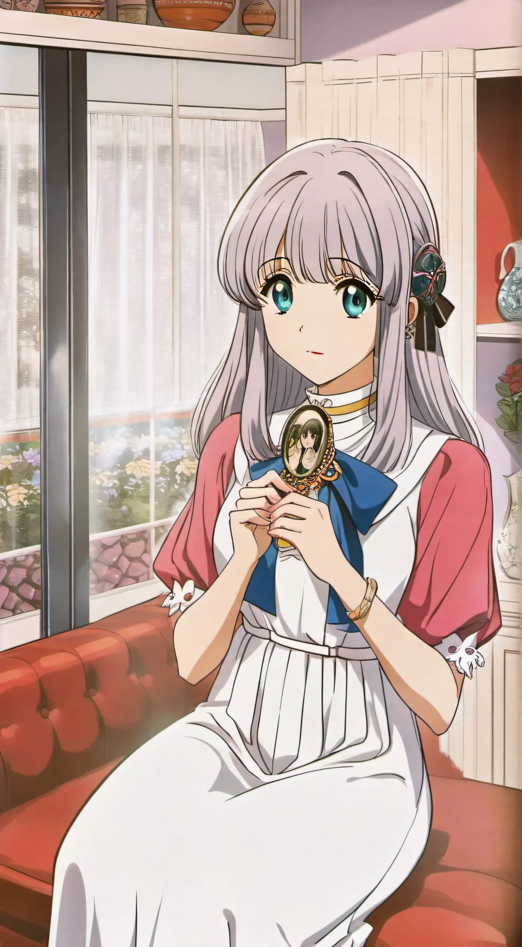 ai character: melissa  background