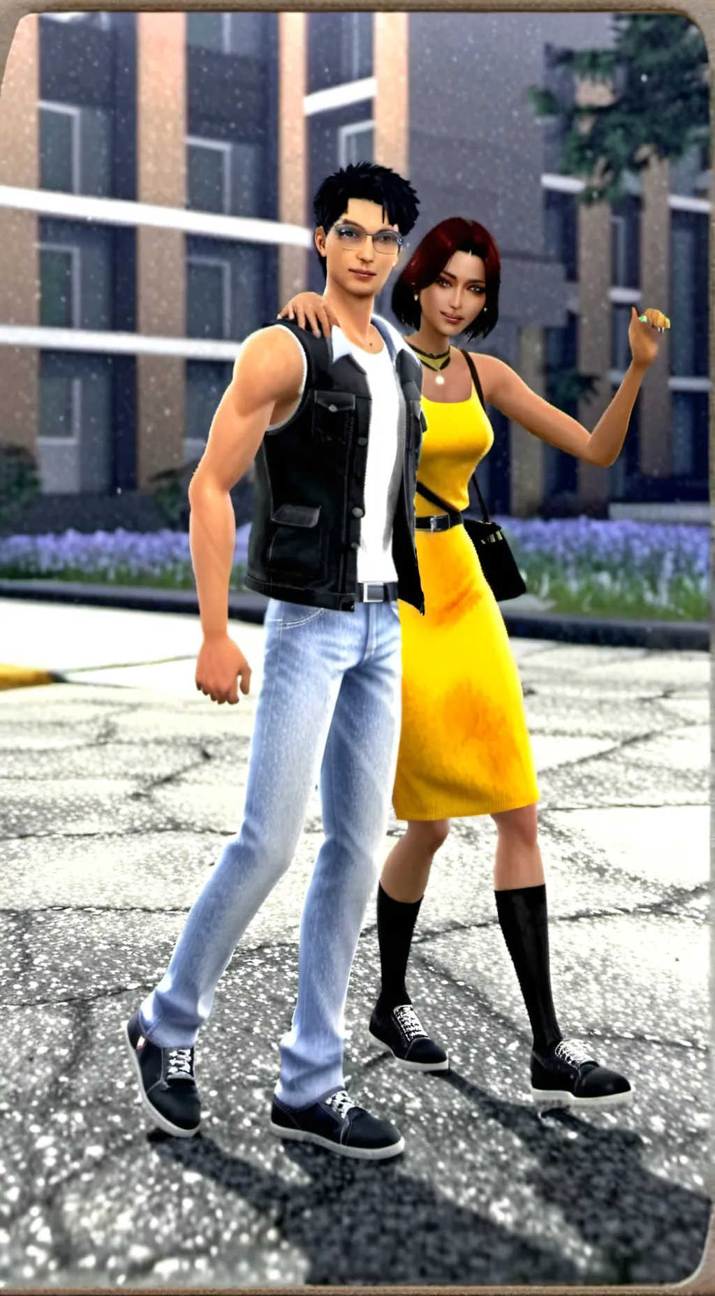 ai character: Tmr x Yn  background