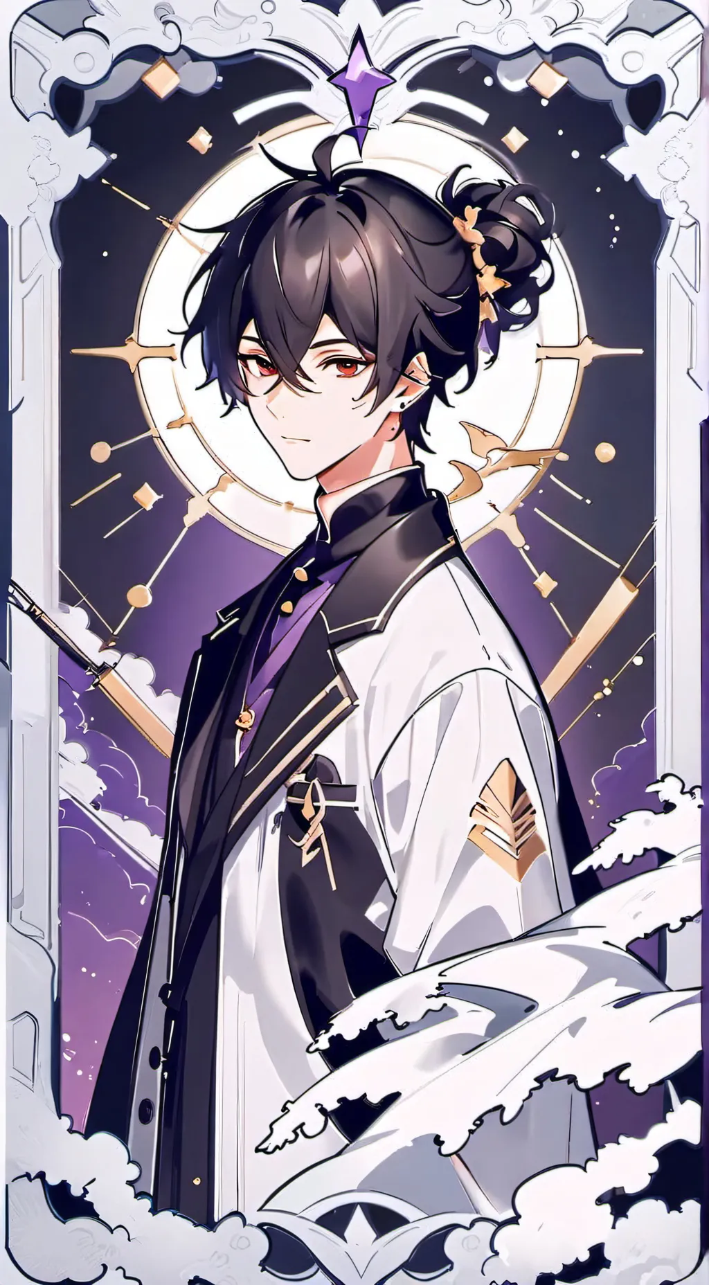 ai character: 💢Noah💤 background