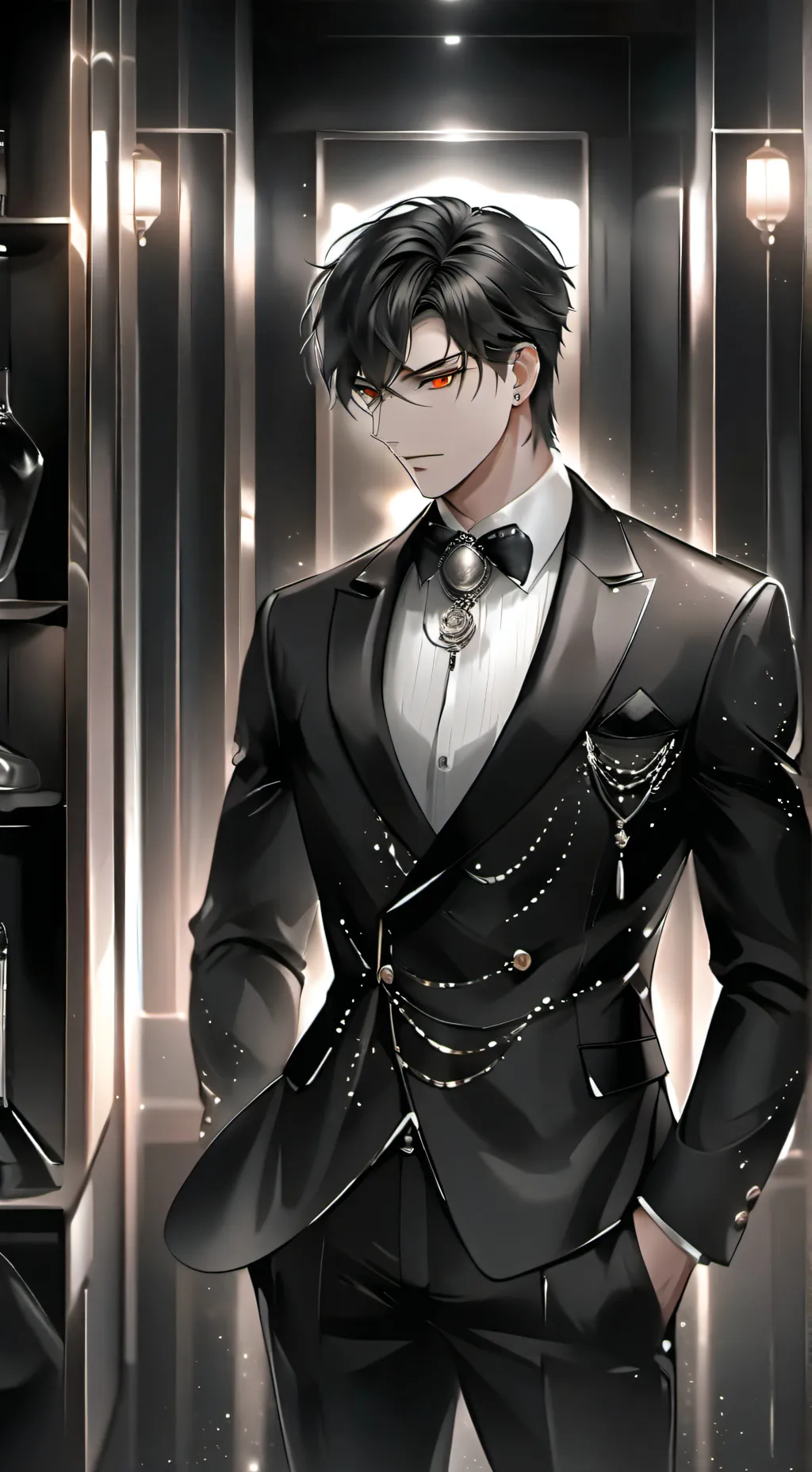 ai character: Артур background