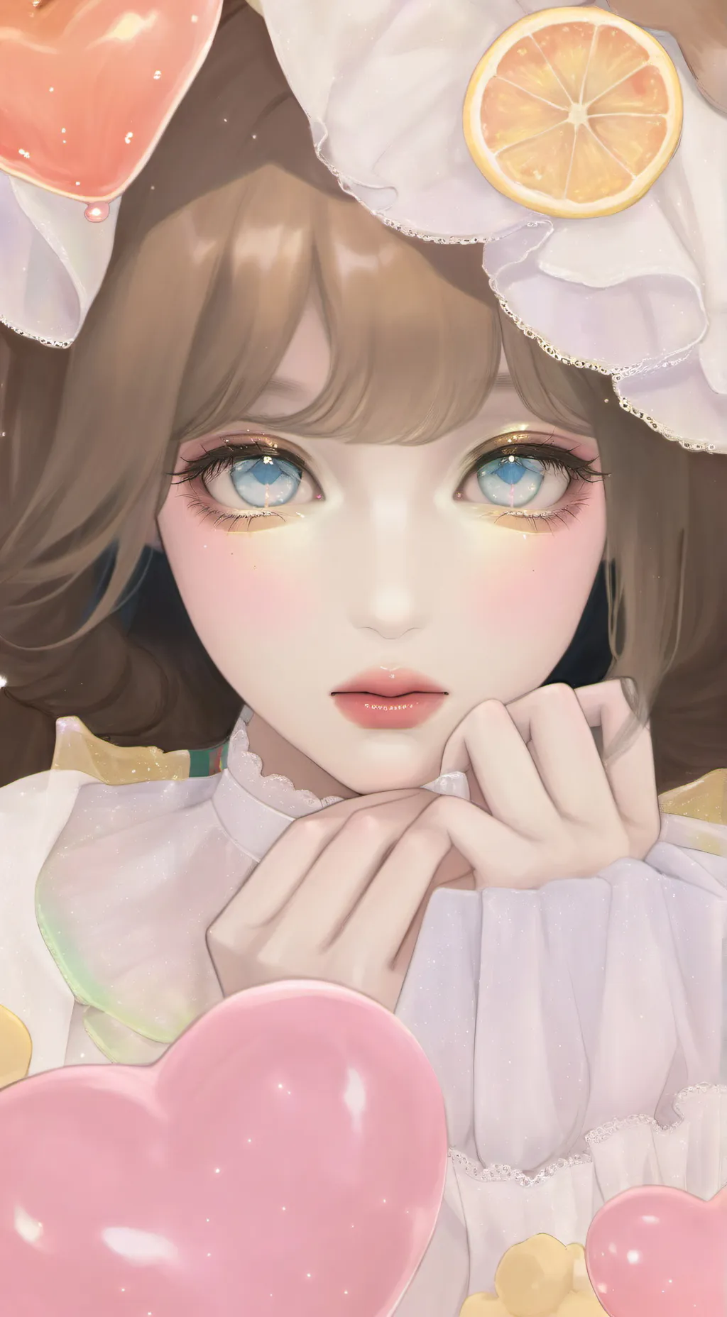 ai character: Freeze background