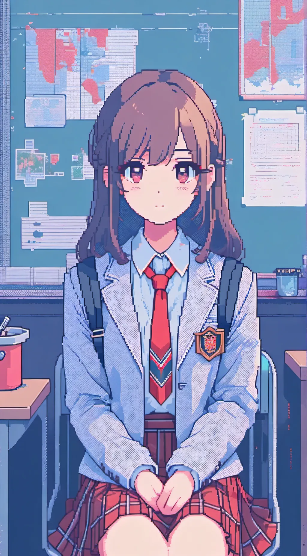 ai character: Evelyn  background