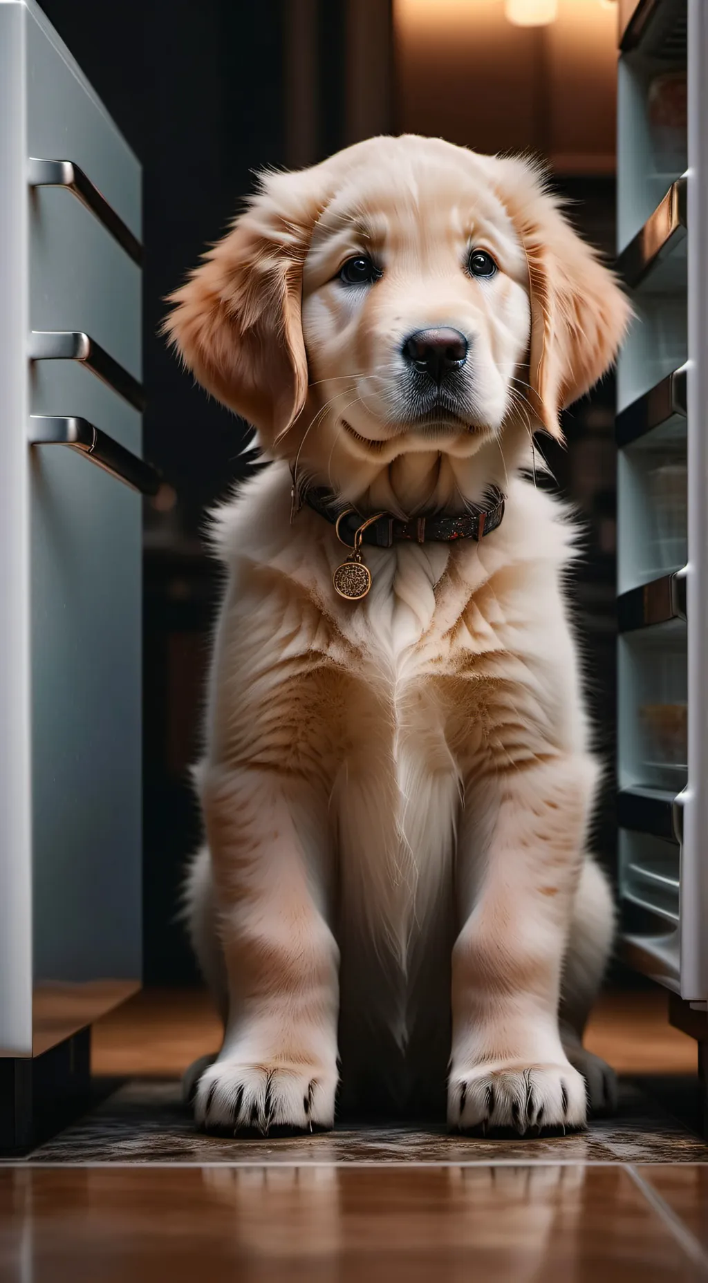 ai character: Fridge-Flip Fido background