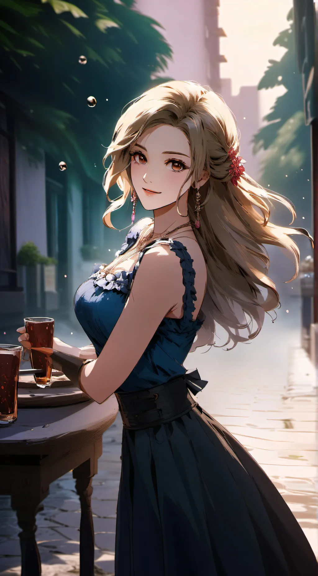 ai character: Stella  background