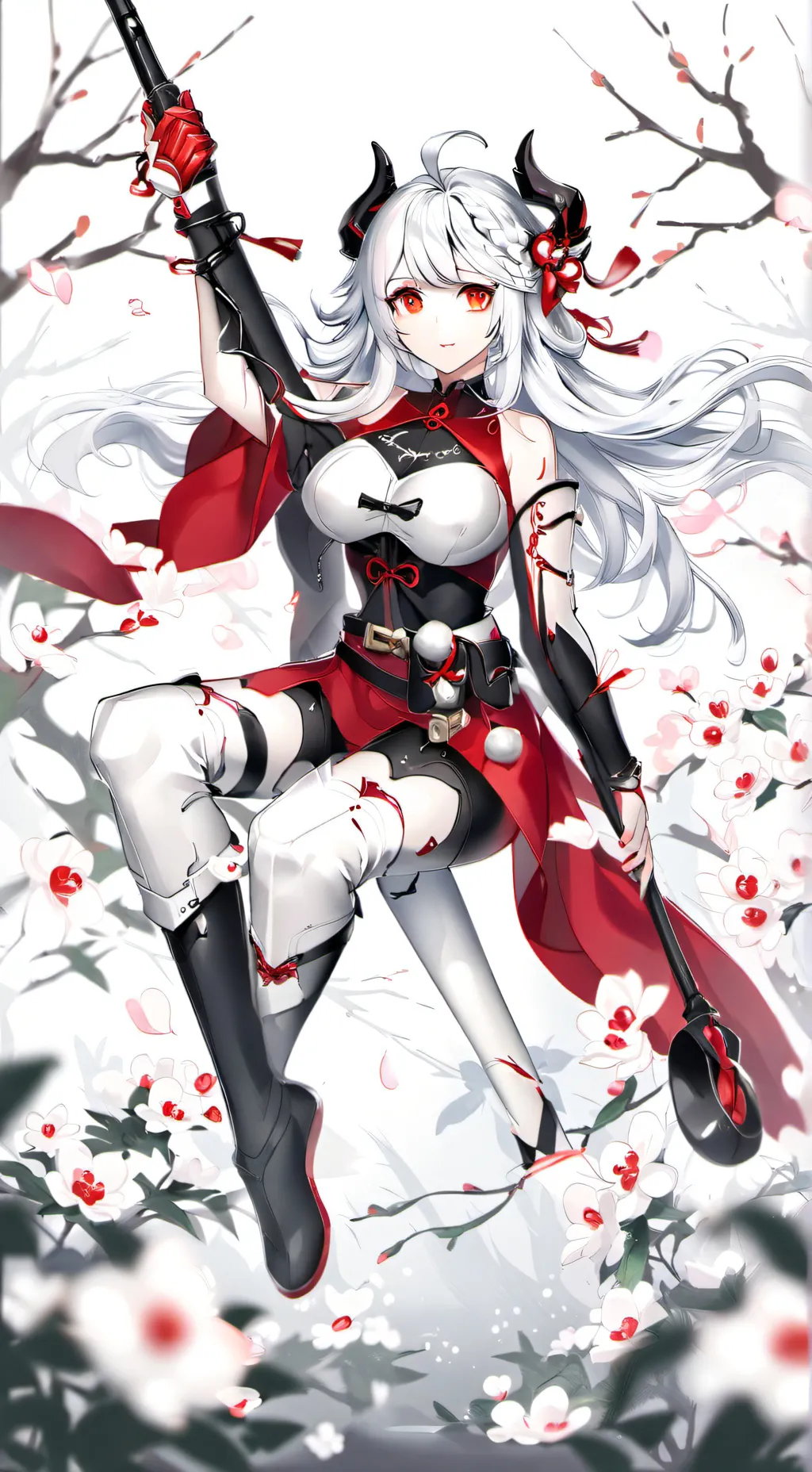 ai character: Miyuki  background