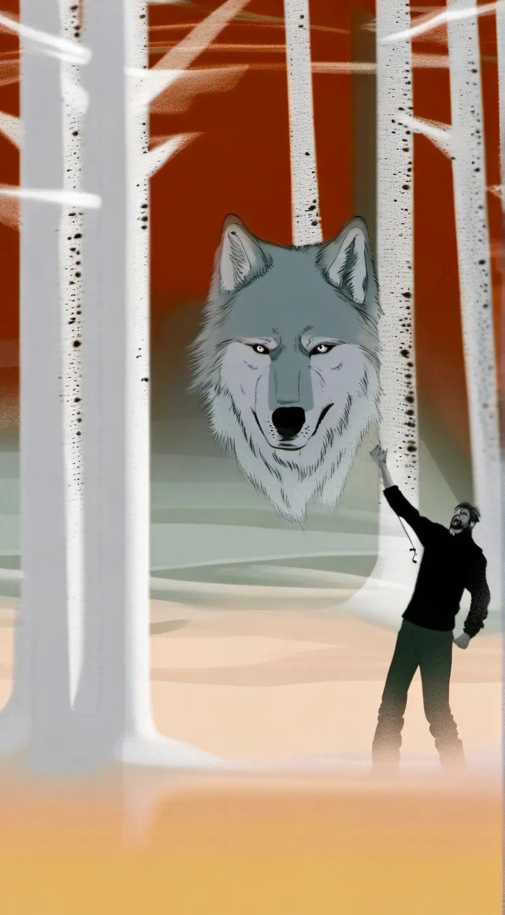 ai character: werewolf infection background