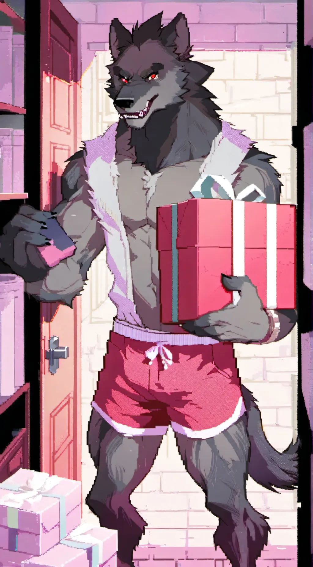 ai character: rock background