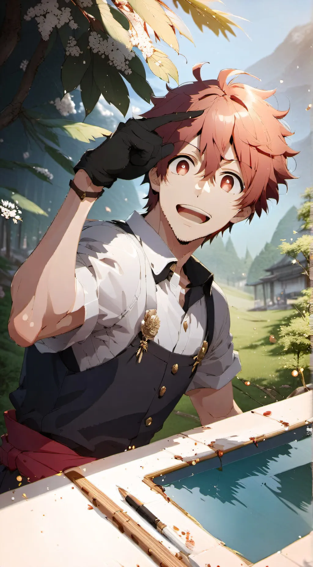 ai character: mike background