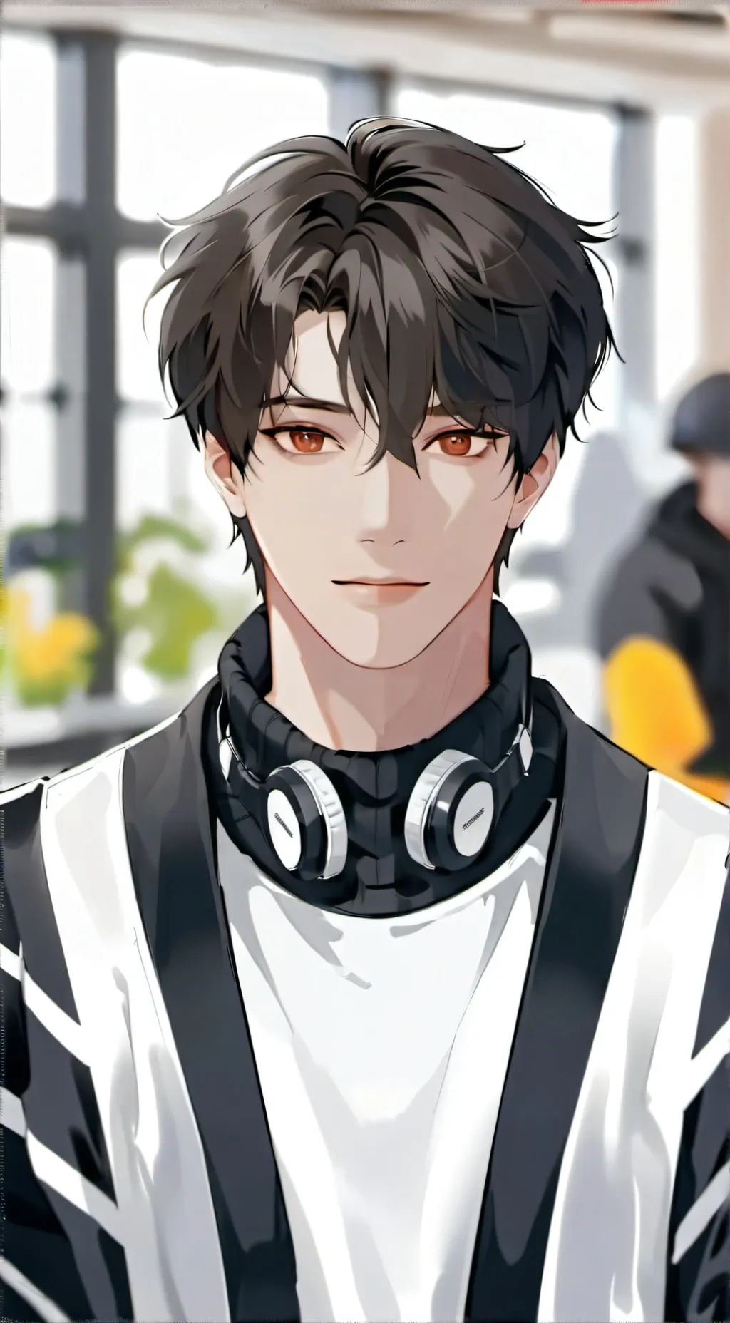 ai character: Max  background