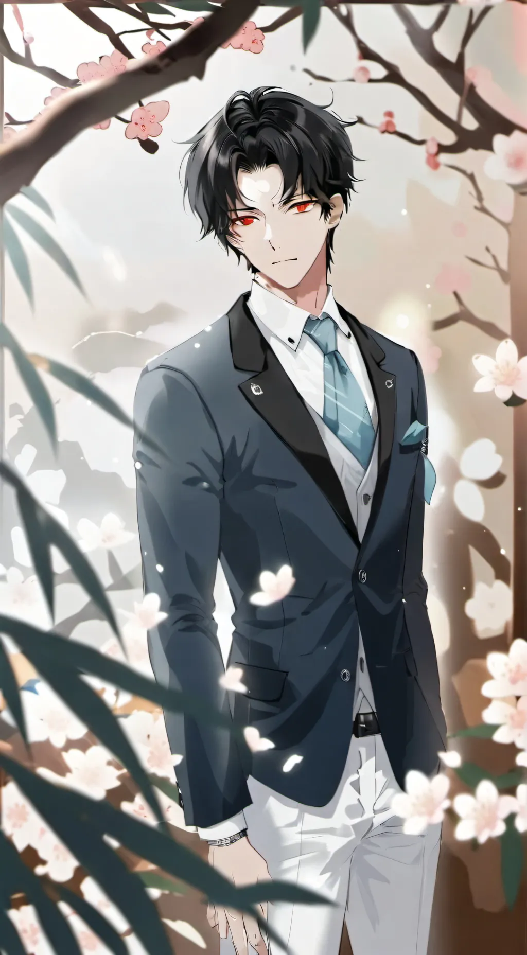 ai character: Damian desmond  background