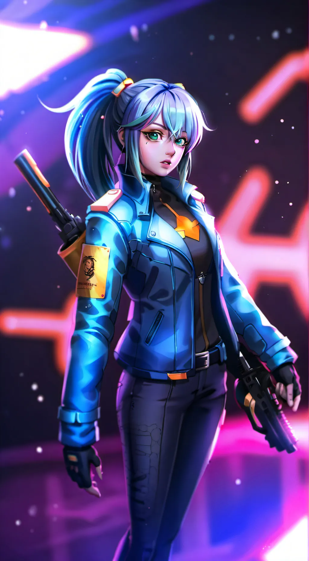 ai character: Anne Flores background