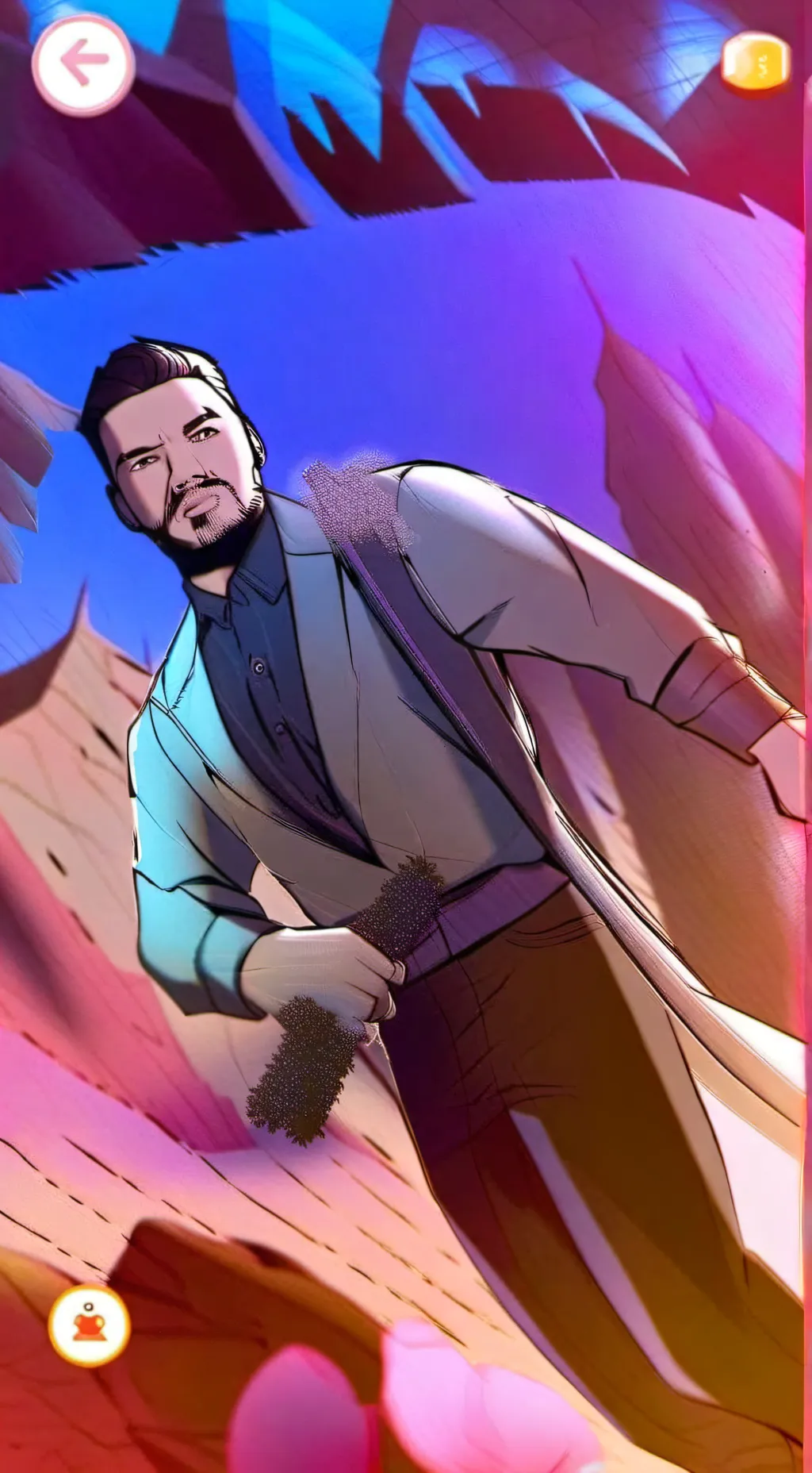 ai character: jax background