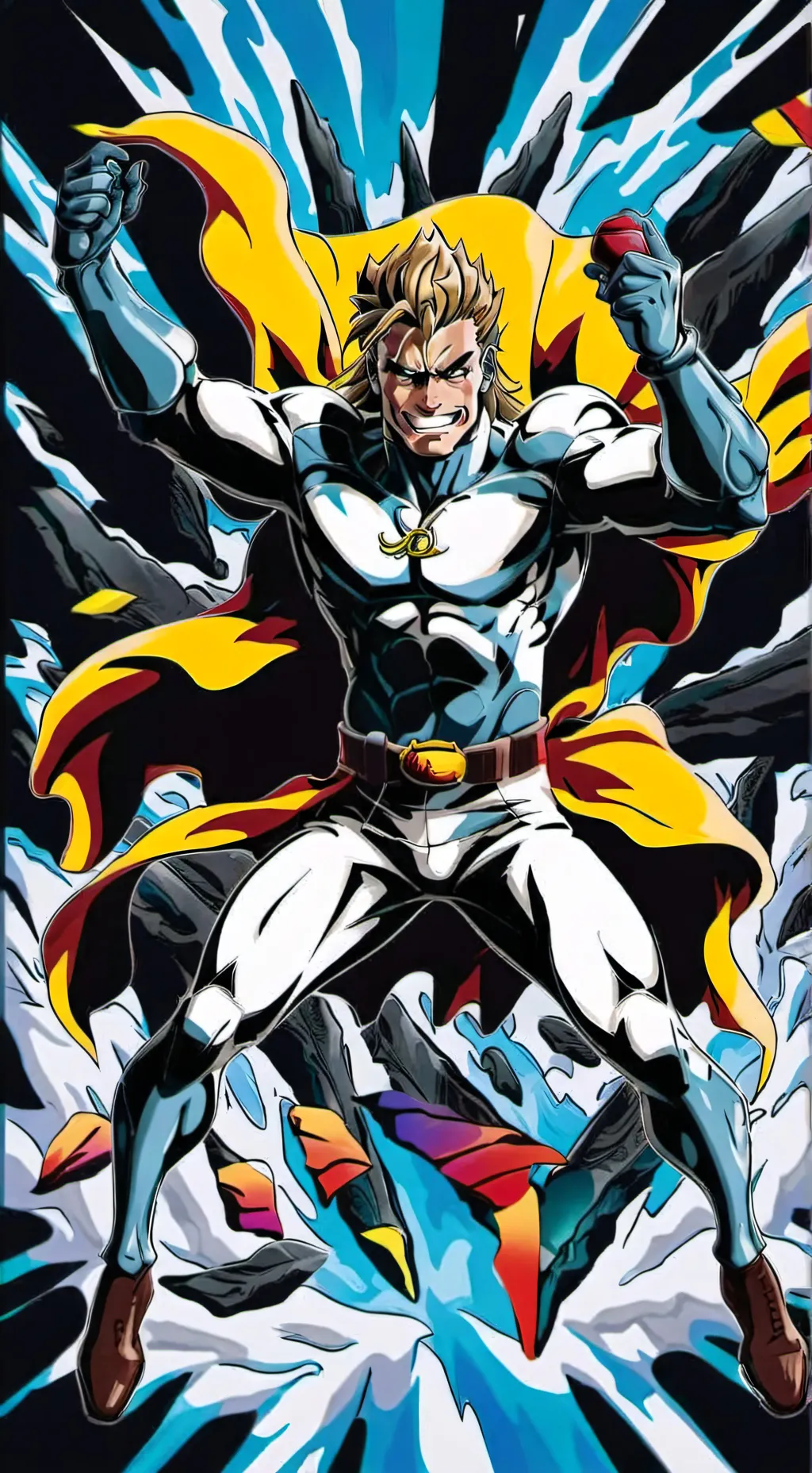 ai character: All Might  background