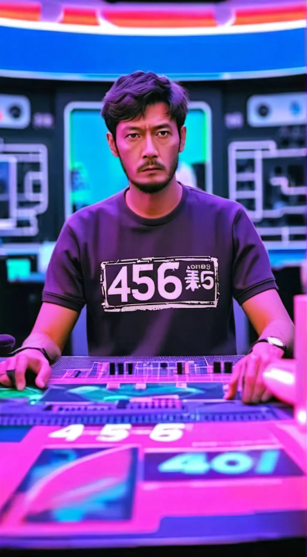 ai character: Player 456 background