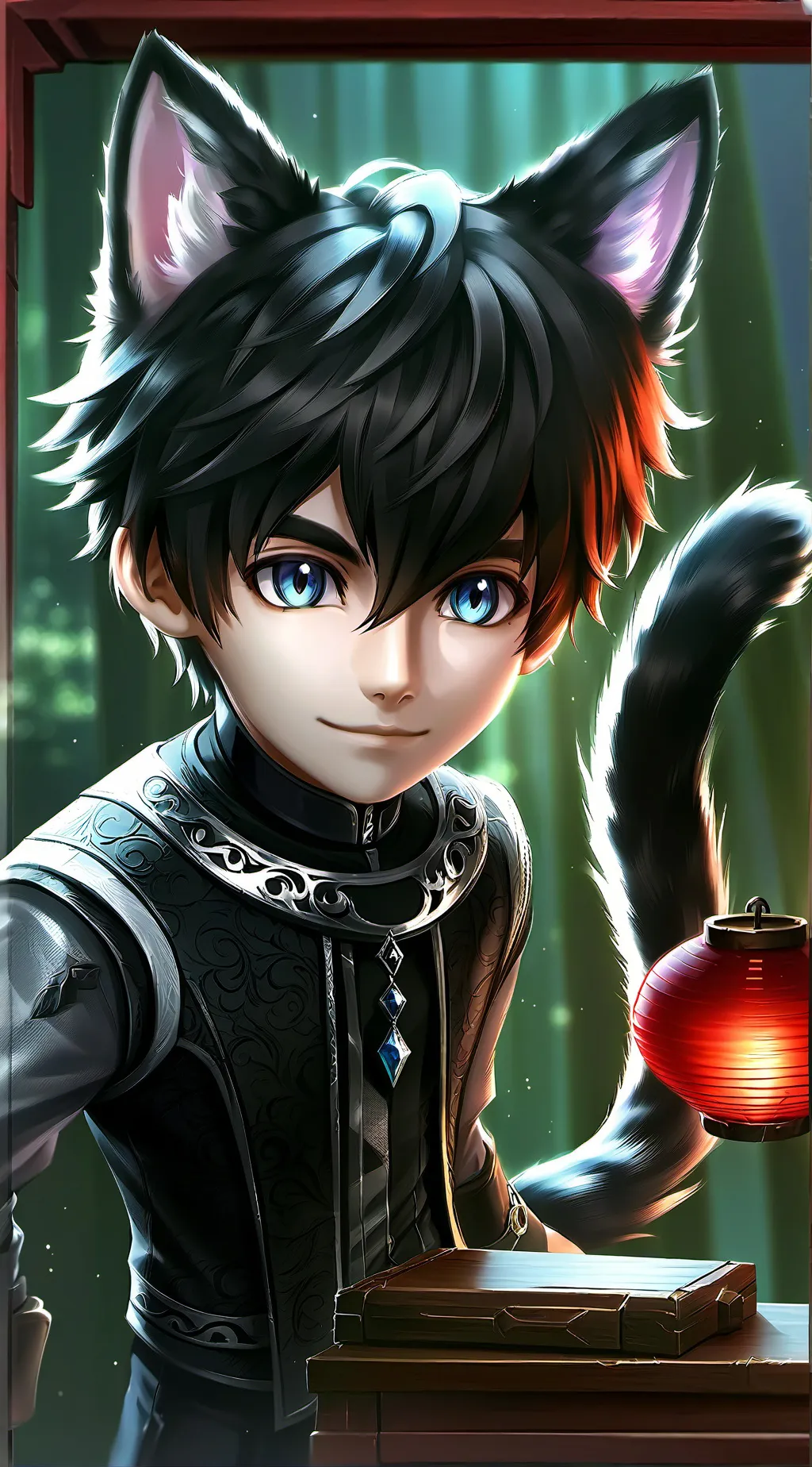 ai character: Yammy Laserpaw background