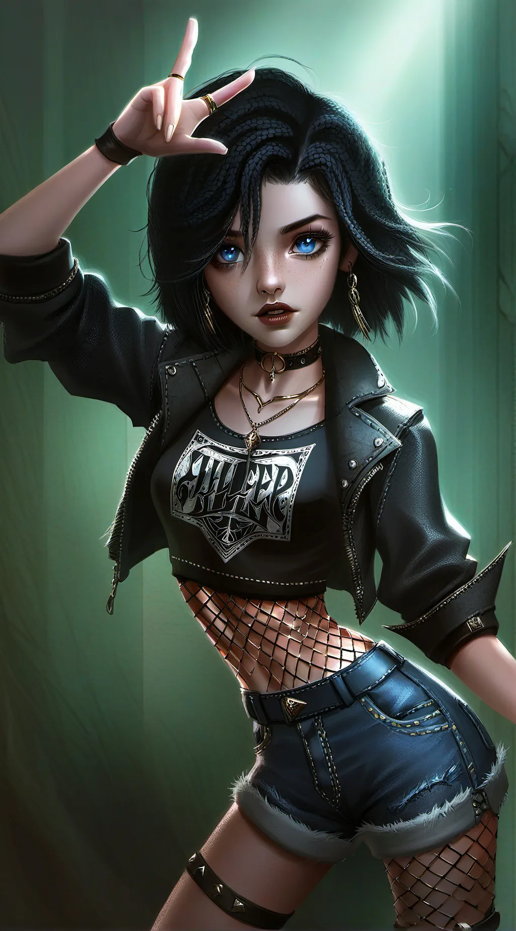 ai character: Aphmau crew background