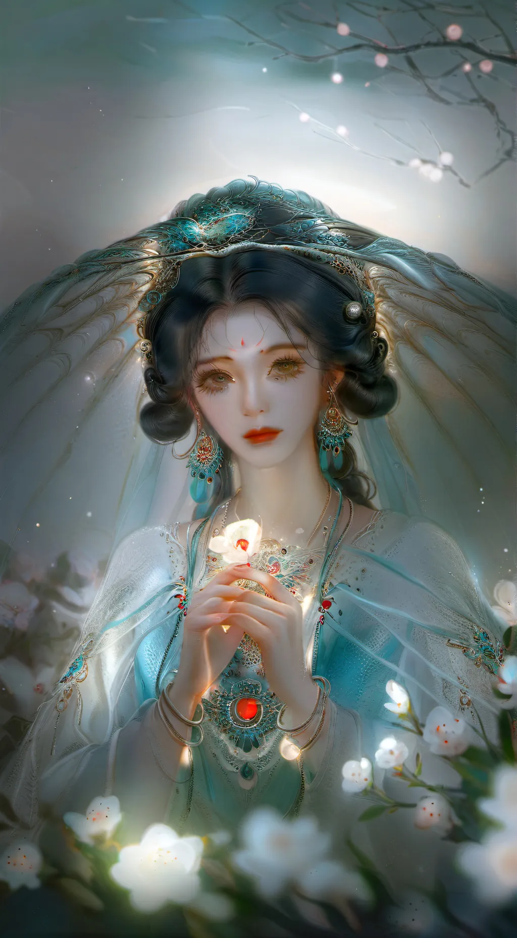 ai character: Babymonster kpop background