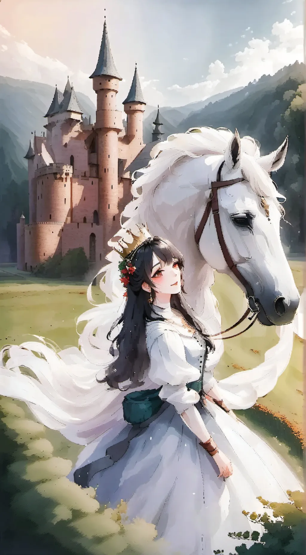 ai character: Kiana Jodge  background