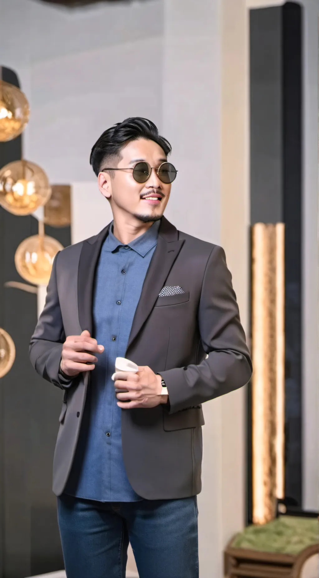 ai character: HA JUNG WOO background