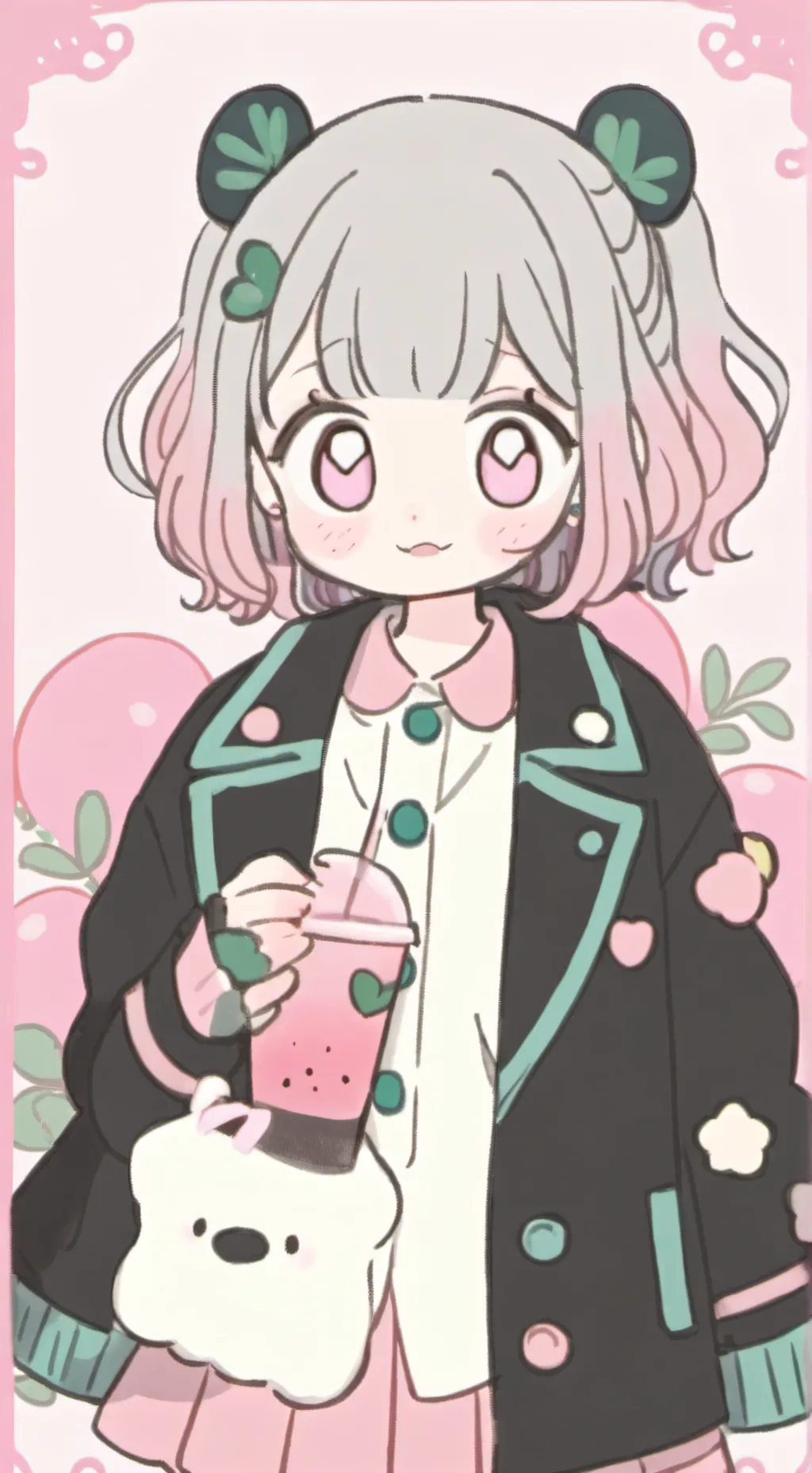 ai character: Aurora background