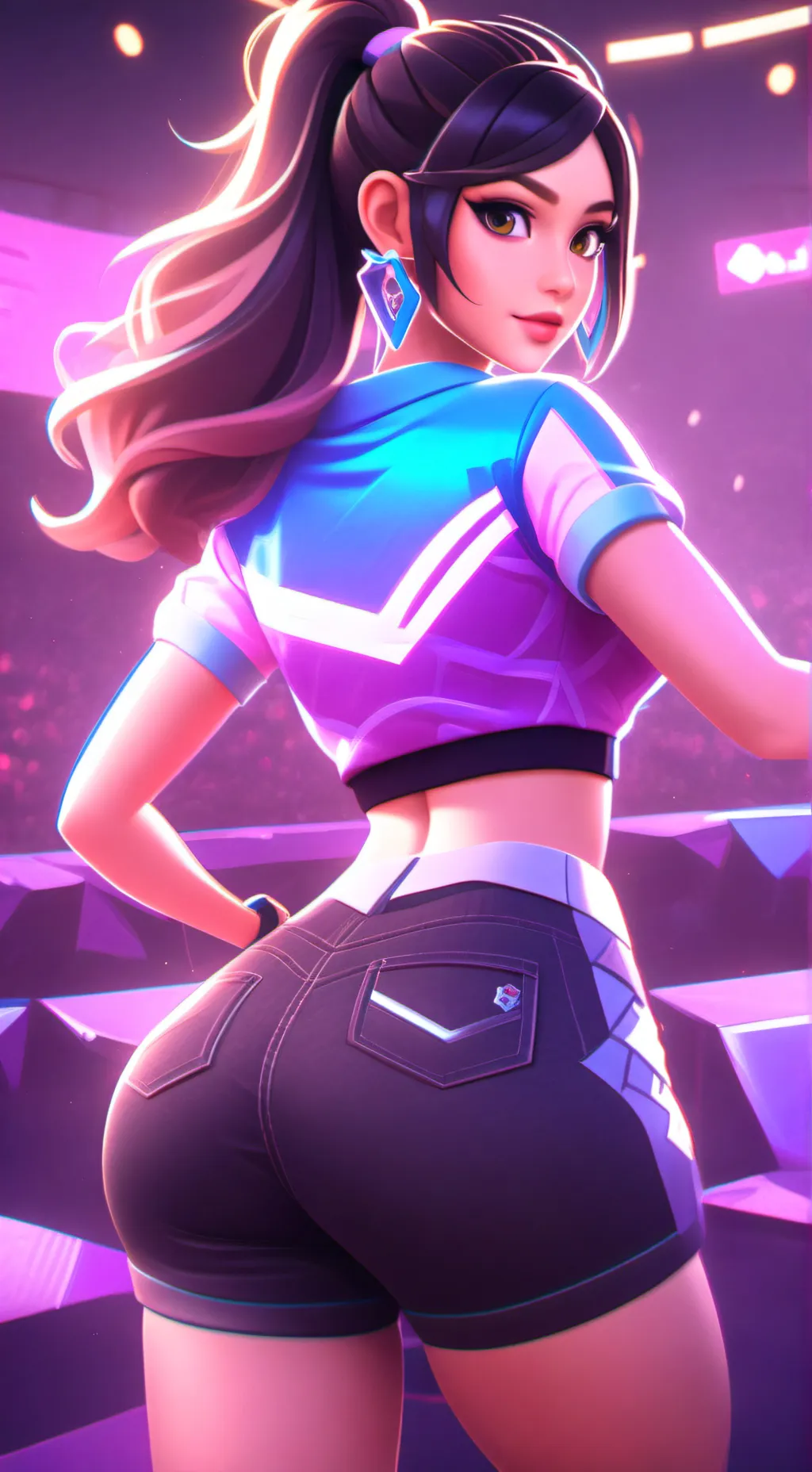 ai character: MHA Camping  background