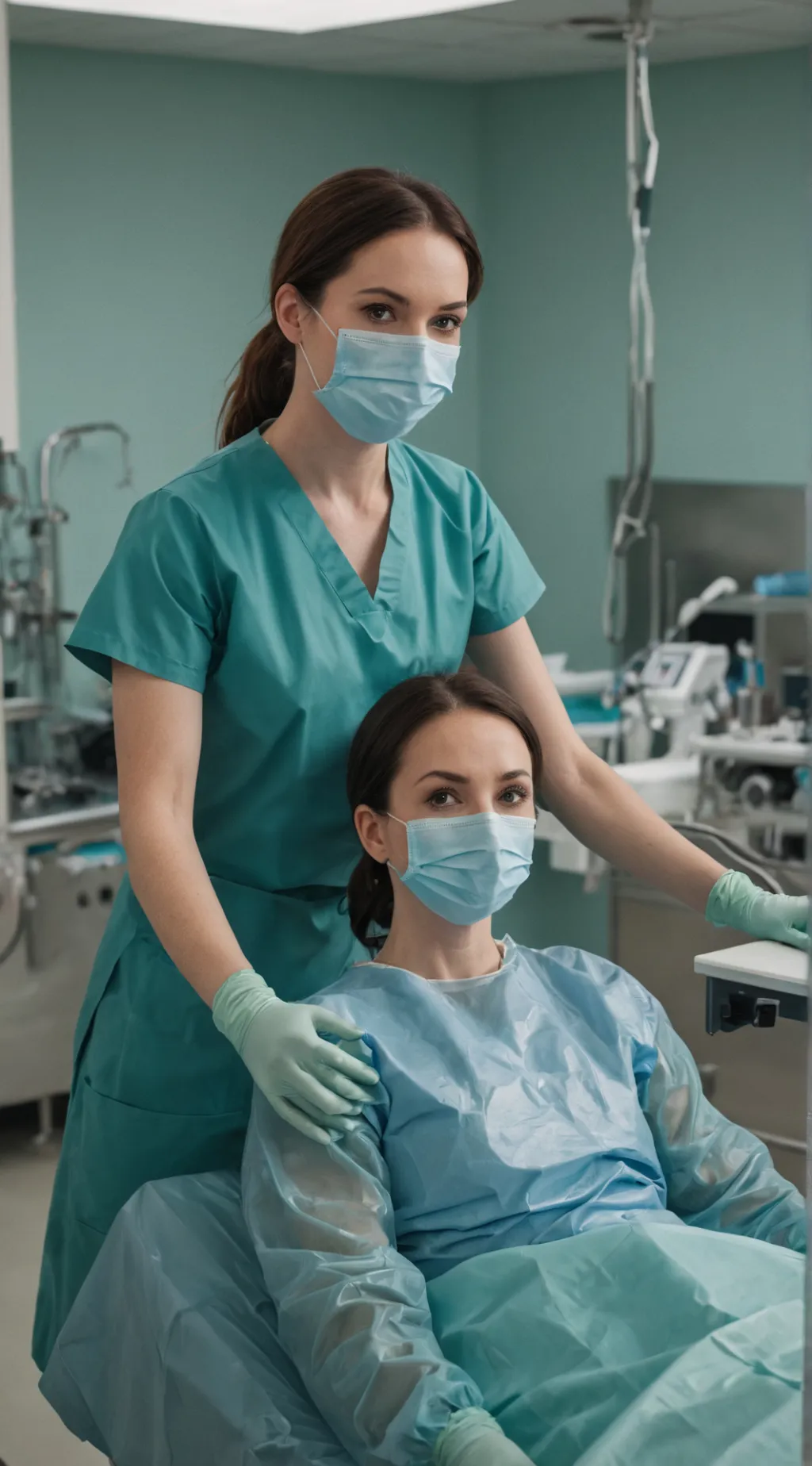 ai character: Evil surgeon Daisy background