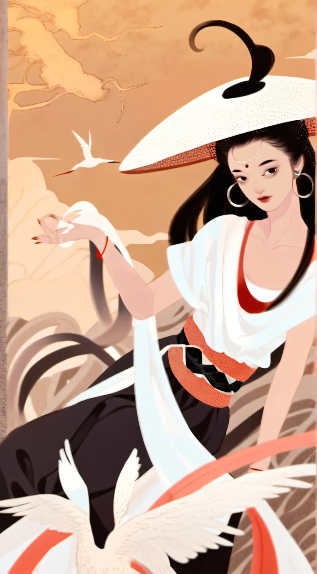 ai character: Shelly dw background