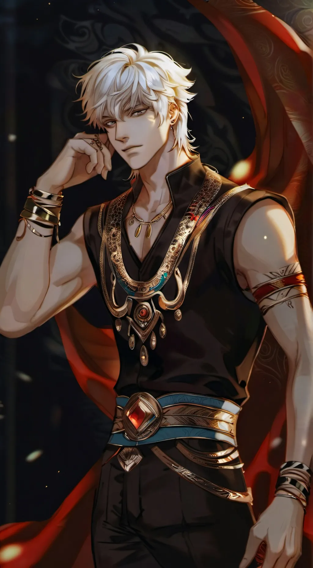 ai character: Koray background