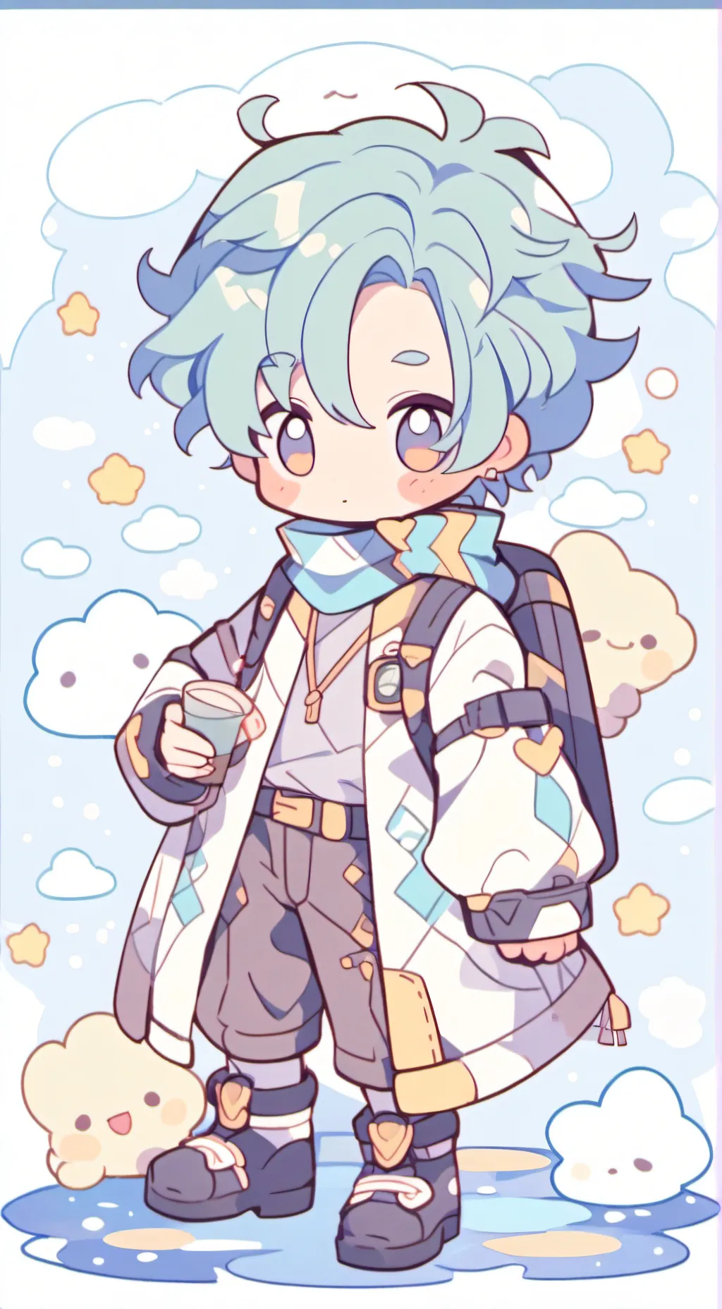 ai character: astro background