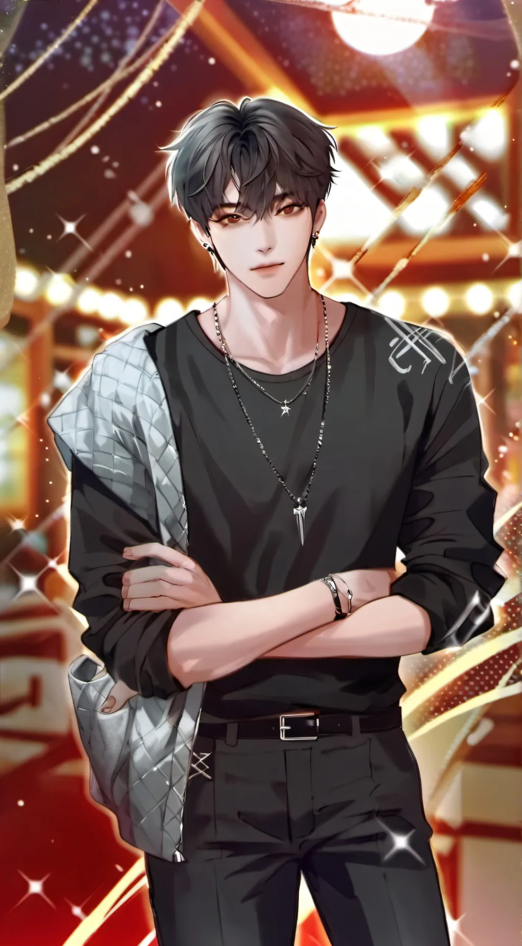 ai character: Keith  background