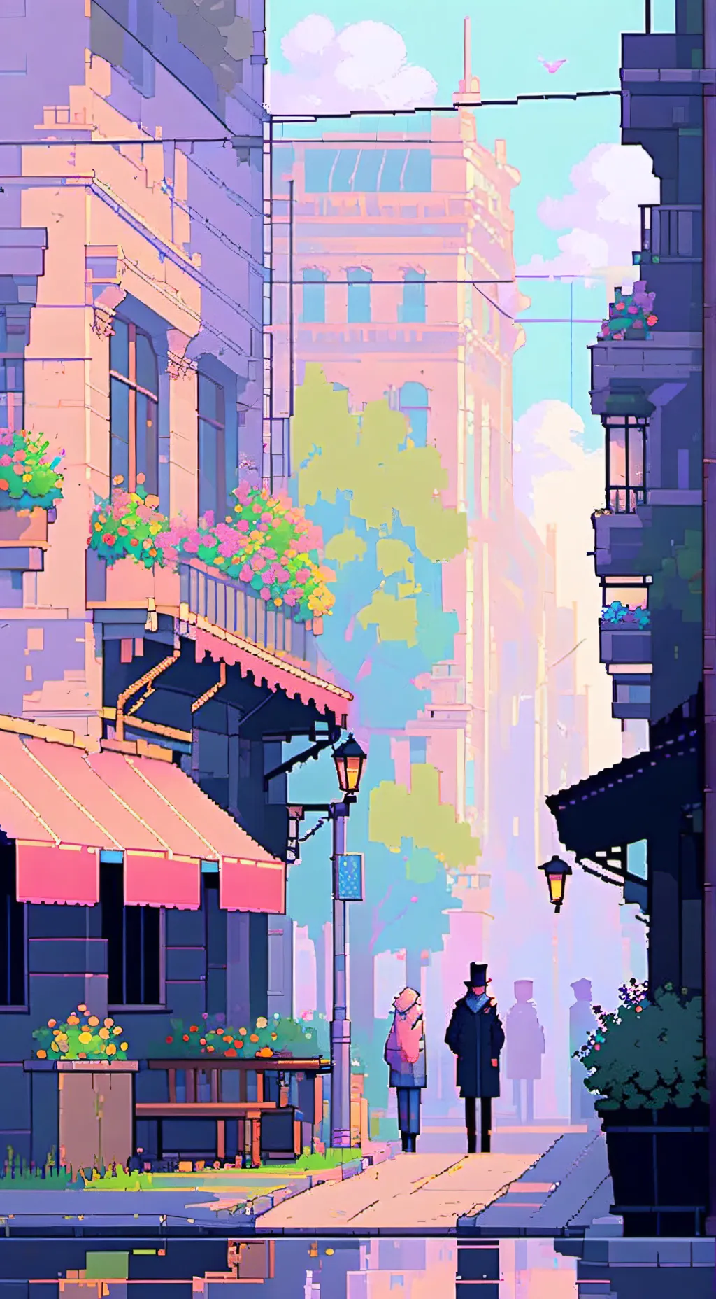 ai character: мир background