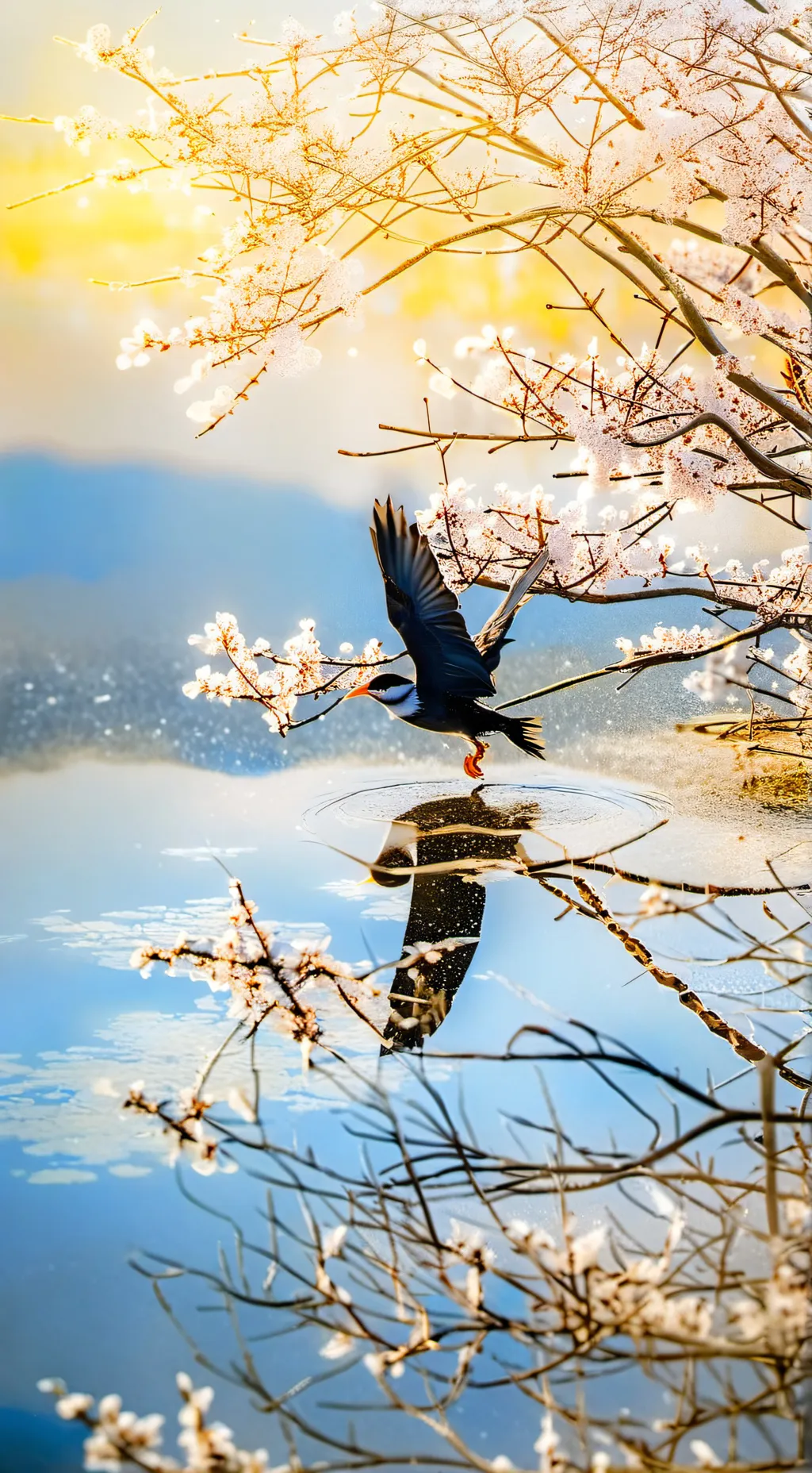 ai character: mellows world  background