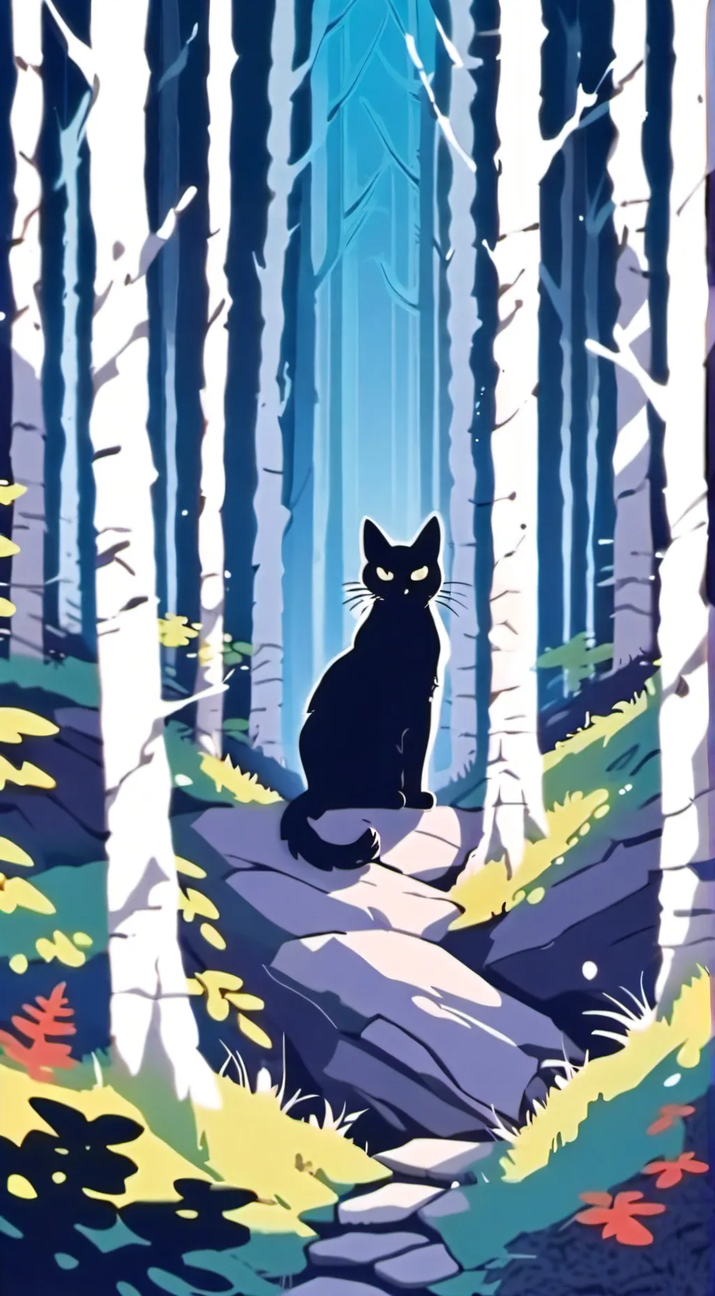 ai character: Jinx the cat background