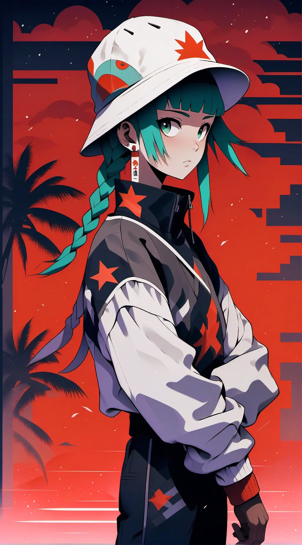 ai character: pick me mha background