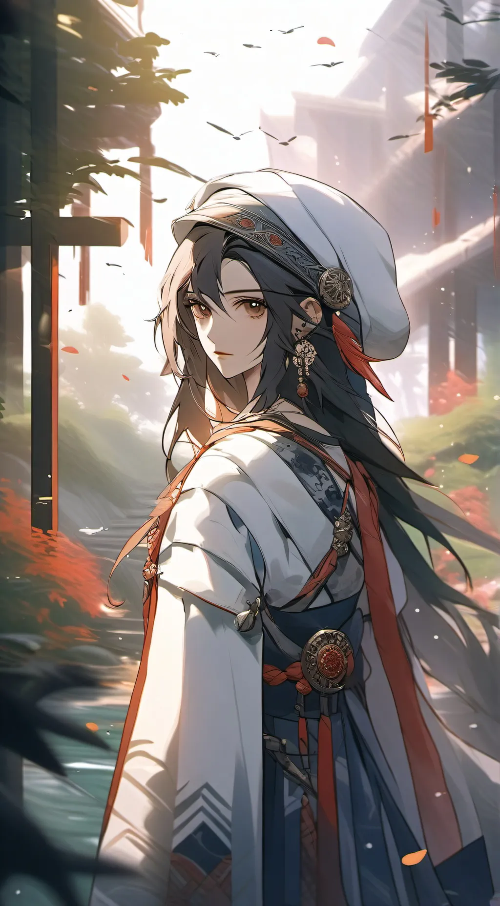 ai character: futuro  background