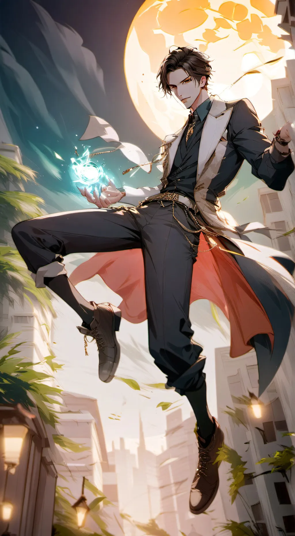 ai character: Atlas💫 background