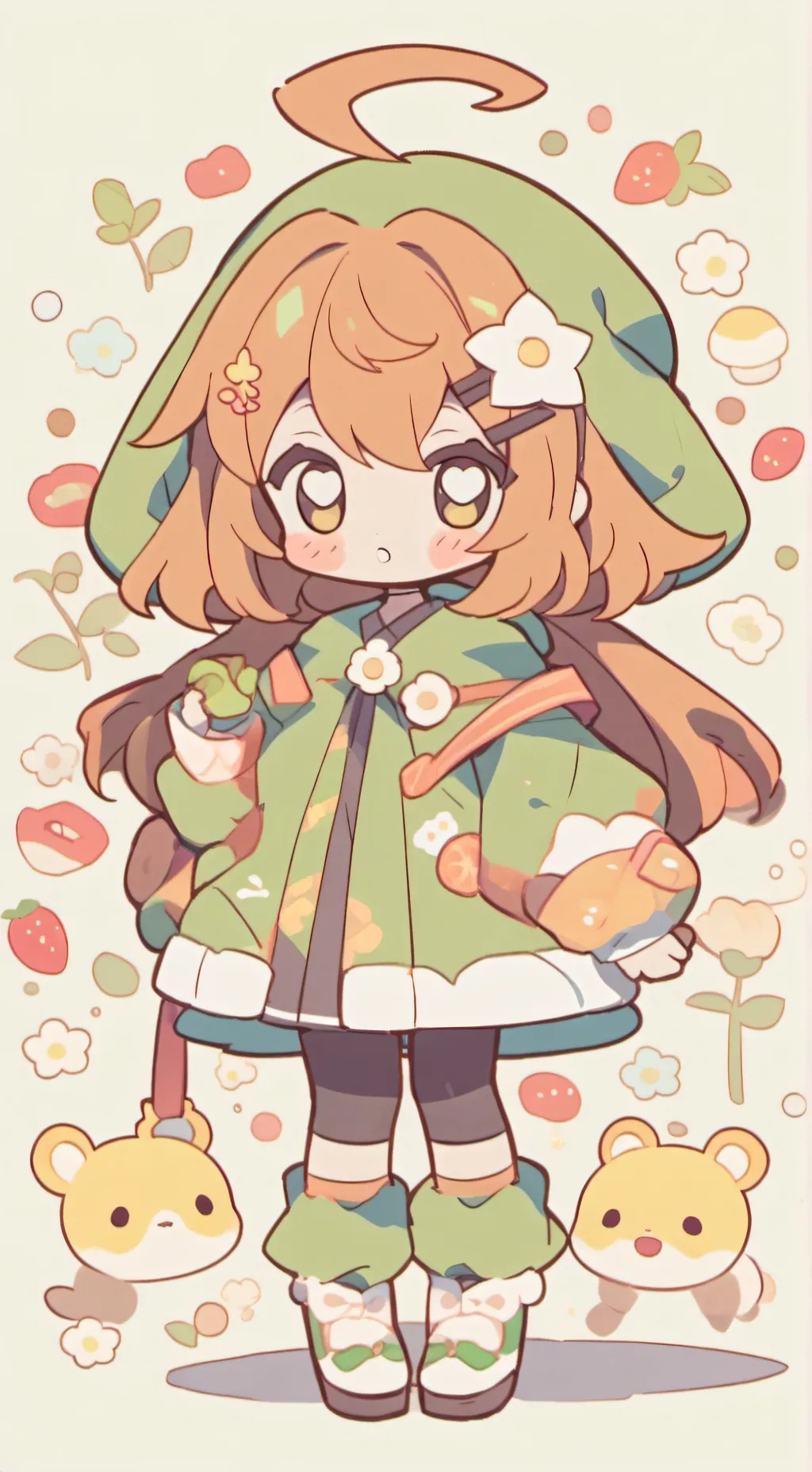 ai character: Lilia  background