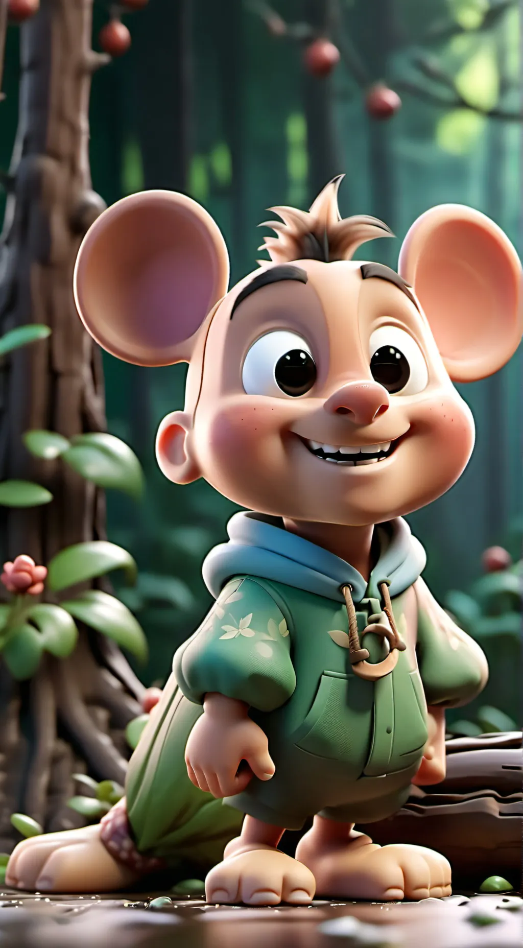 ai character: PORTO KNISHES background